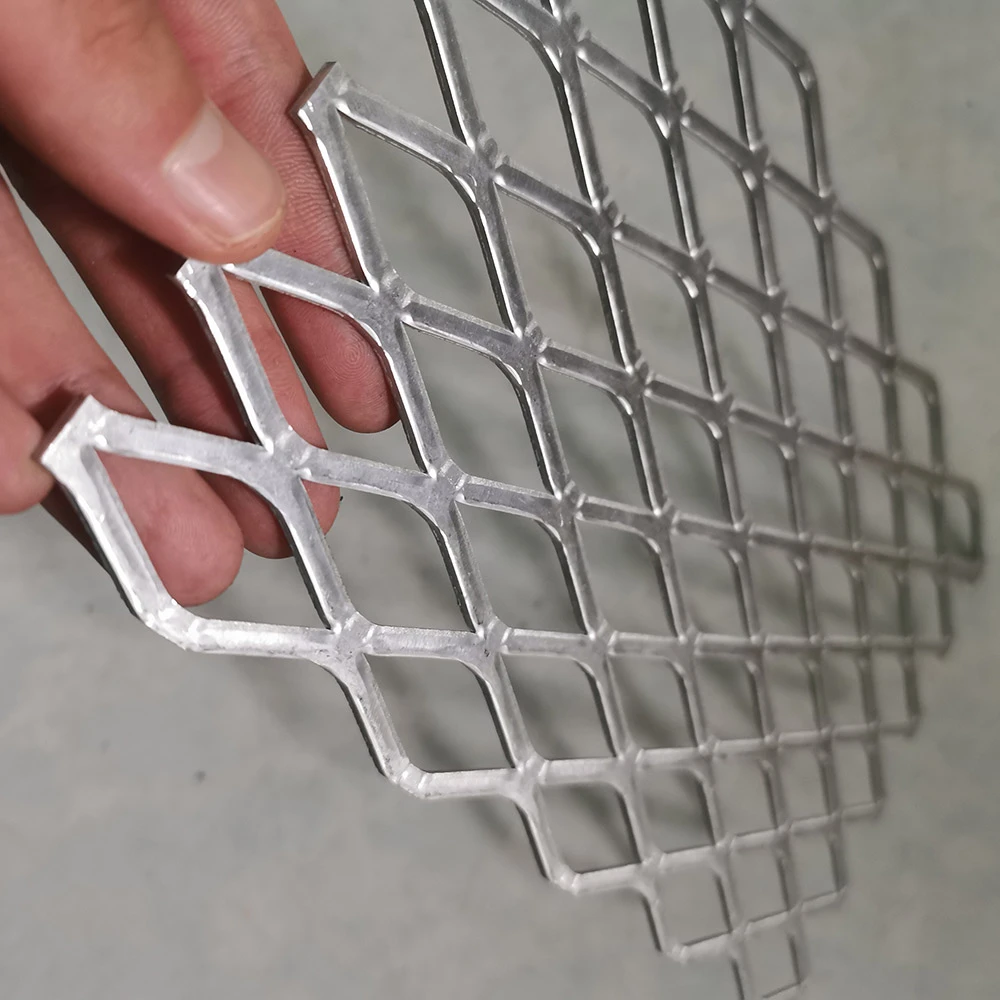 Flattened Expanded Metal