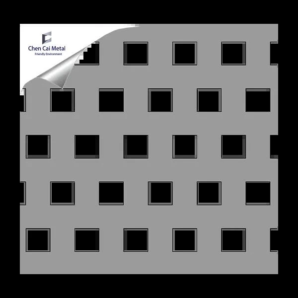 Precision Square Hole Perforated Sheet for Metal Fabrication