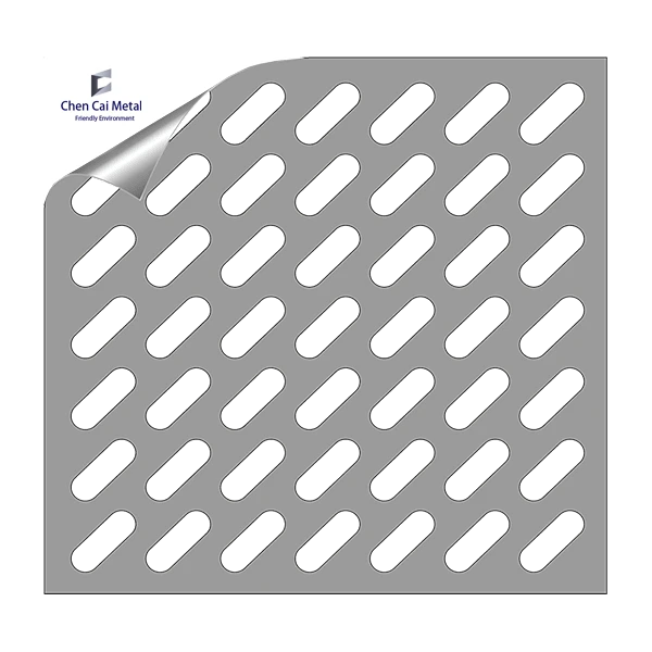 Staggered Slot Perforated Sheet